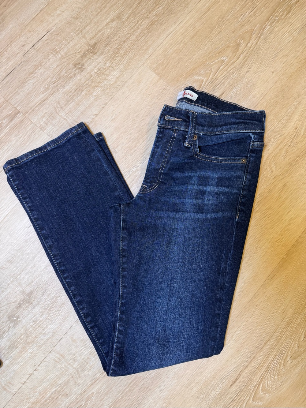 Lucky Brand Dark Indigo Straight Leg Jeans
